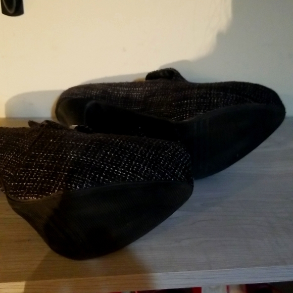 EUC Vera Wang Tweed Platform Heels - Picture 5 of 6